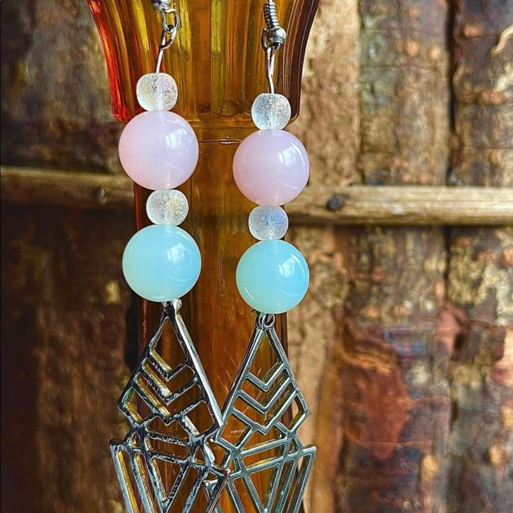 Homemade earrings - Picture 2 of 2